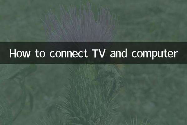 نحوه اتصال تلویزیون و کامپیوتر