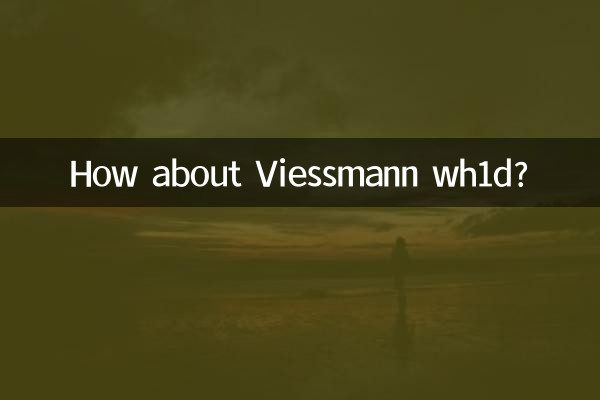 কিভাবে Viessmann wh1d সম্পর্কে?