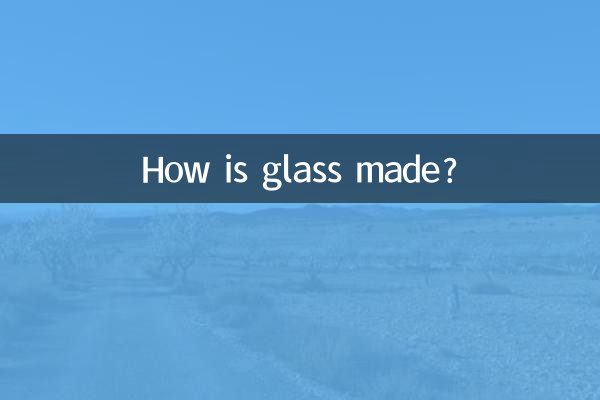 কাচ কিভাবে তৈরি হয়?