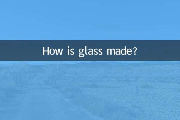 কাচ কিভাবে তৈরি হয়?