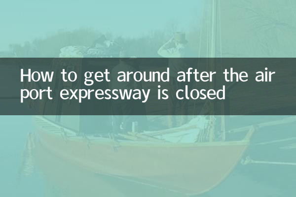 Come spostarsi dopo la chiusura della superstrada dell'aeroporto