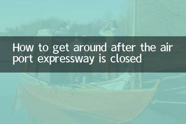 Come spostarsi dopo la chiusura della superstrada dell'aeroporto