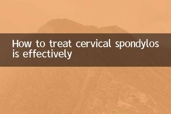 Come trattare efficacemente la spondilosi cervicale