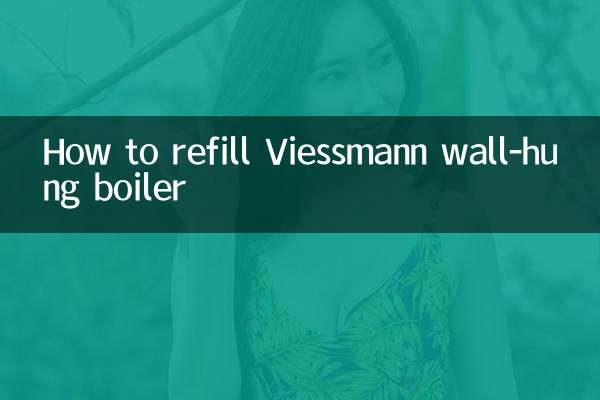 ヴィースマン壁掛けボイラーの補充方法