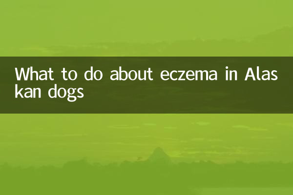 阿拉斯加犬濕疹怎麼辦