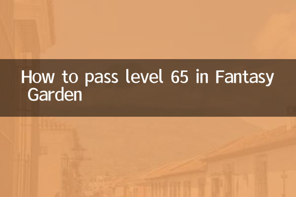 Come superare il livello 65 in Fantasy Garden