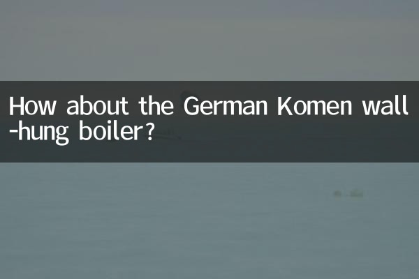 Que tal a caldeira suspensa alemã Komen?