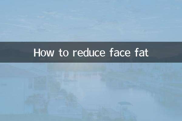 Como reduzir a gordura facial