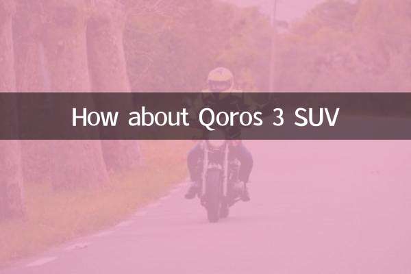 در مورد Qoros 3 SUV چطور؟