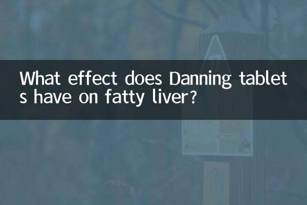 डैनिंग टैबलेट का फैटी लीवर पर क्या प्रभाव पड़ता है?