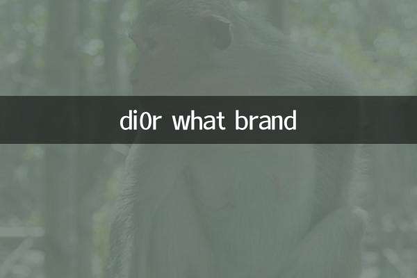 di0r কি ব্র্যান্ড