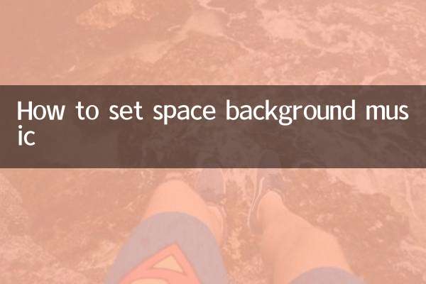 Come impostare la musica di sottofondo spaziale
