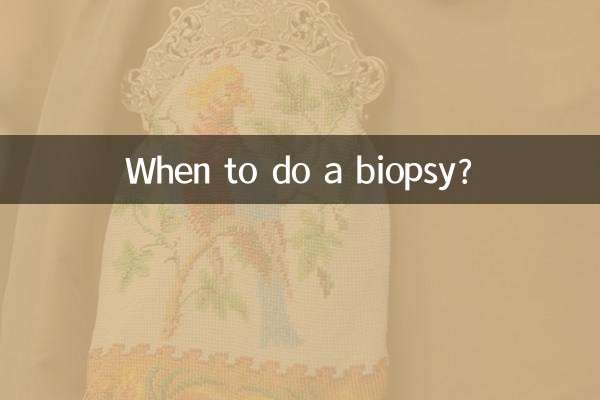 ¿Cuándo hacer una biopsia?