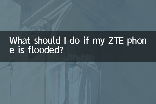 Что делать, если мой телефон ZTE залился?