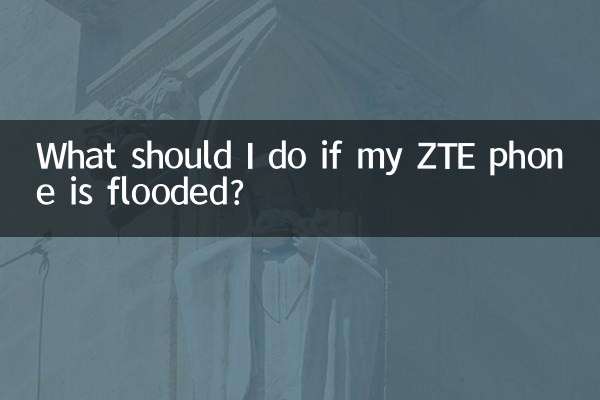 Что делать, если мой телефон ZTE залился?