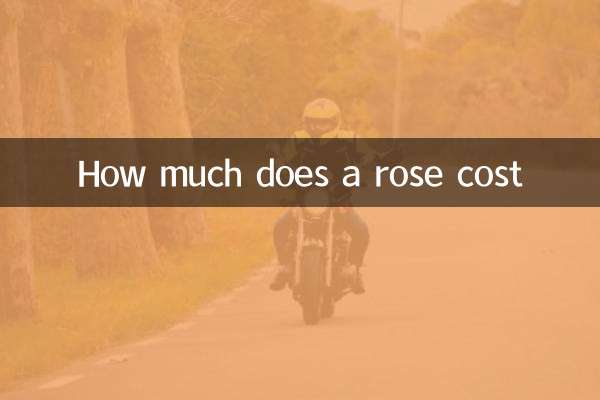 How much does a rose cost