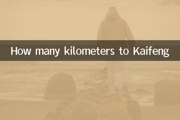 Quanti chilometri a Kaifeng