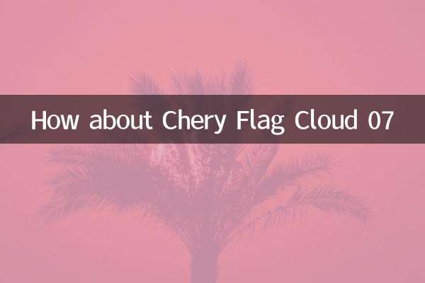 ماذا عن CHERY Flag Cloud 07