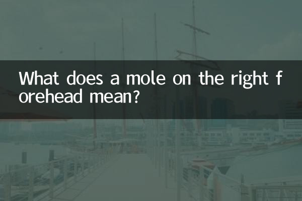 सही माथे पर एक तिल का क्या मतलब है?