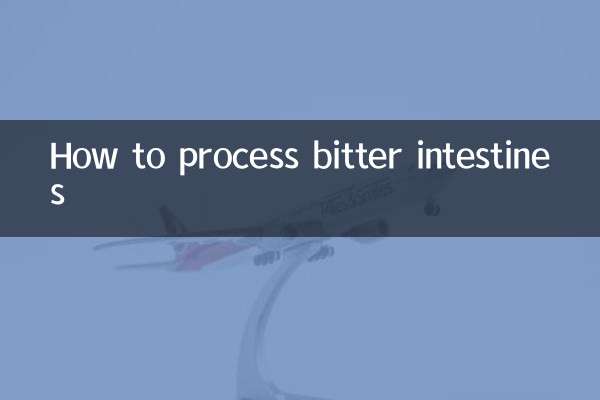 Comment traiter les intestins amers