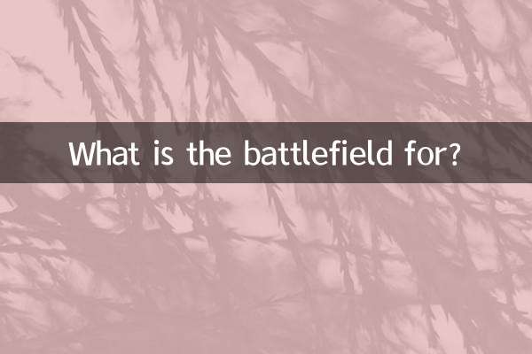 戦場は何のためにあるのか？