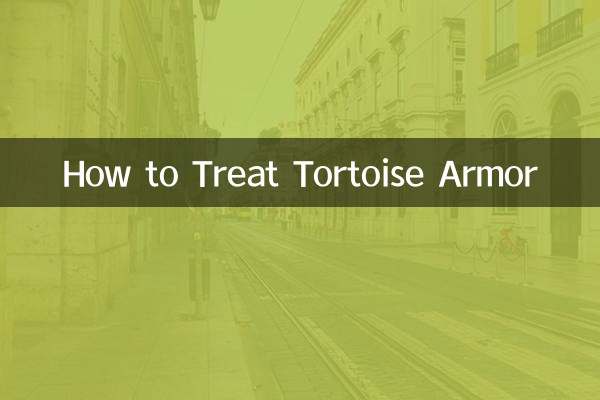 Comment traiter l'armure de tortue