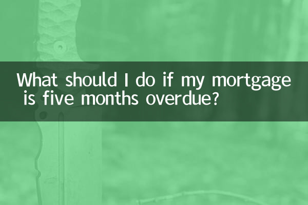 यदि मेरा बंधक पांच महीने की अतिदेयता पर है तो मुझे क्या करना चाहिए?