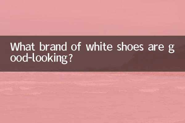 흰색 구두 어떤 브랜드가 잘 어울리나요?