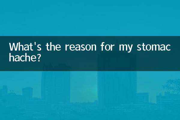 Qual è la ragione del mio mal di stomaco?