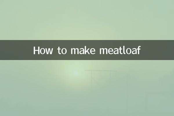 Como fazer bolo de carne