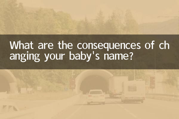 ¿Cuáles son las consecuencias de cambiar el nombre de tu bebé?