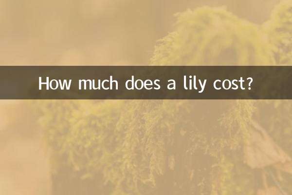 ユリの値段はいくらですか？