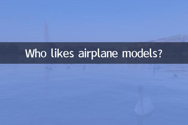 چه کسی مدل هواپیما را دوست دارد؟