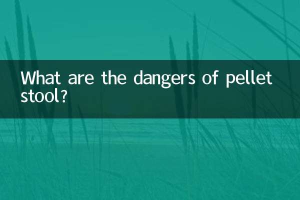 Quali sono i pericoli delle feci pellet?