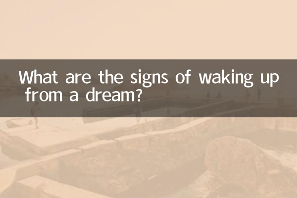 স্বপ্ন থেকে জেগে ওঠার লক্ষণ কি?
