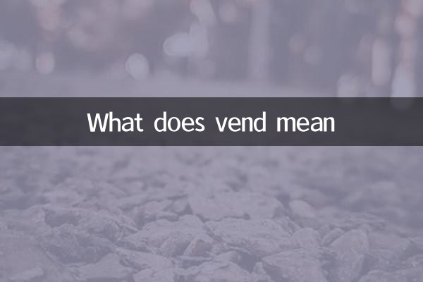 que significa vender