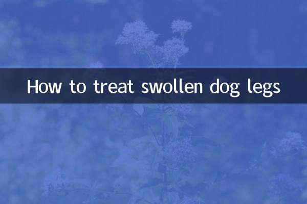 Cómo tratar las patas de perro hinchadas