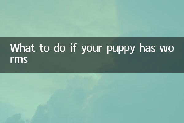 اگر توله سگ شما کرم دارد چه باید کرد؟