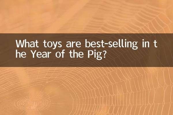 ¿Qué juguetes son los más vendidos en el Año del Cerdo?