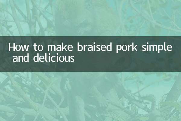 Como fazer carne de porco assada simples e deliciosa