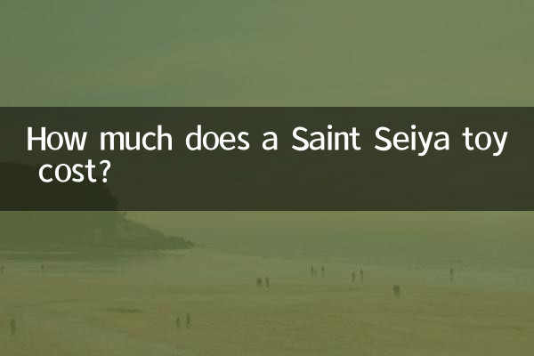 Combien coûte un jouet Saint Seiya ?
