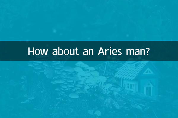 Che ne dici di un uomo Ariete?