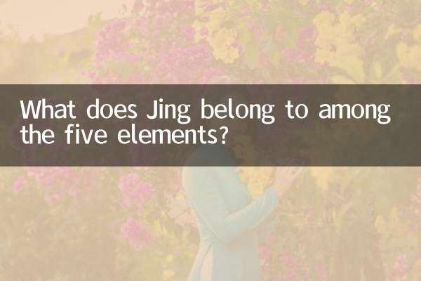 Zu welchem der fünf Elemente gehört Jing?