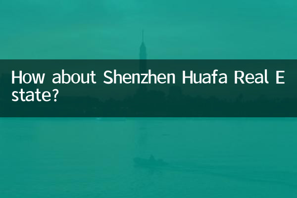 Как насчет недвижимости в Шэньчжэне Хуафа?