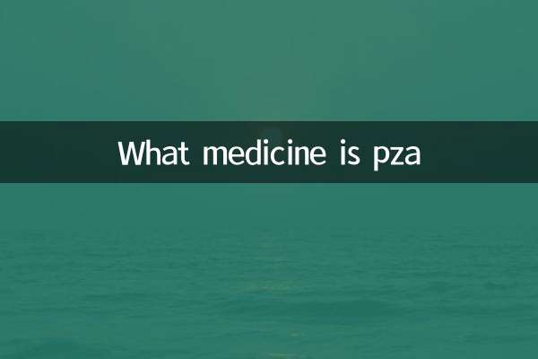What medicine is pza