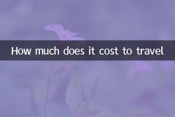 How much does it cost to travel