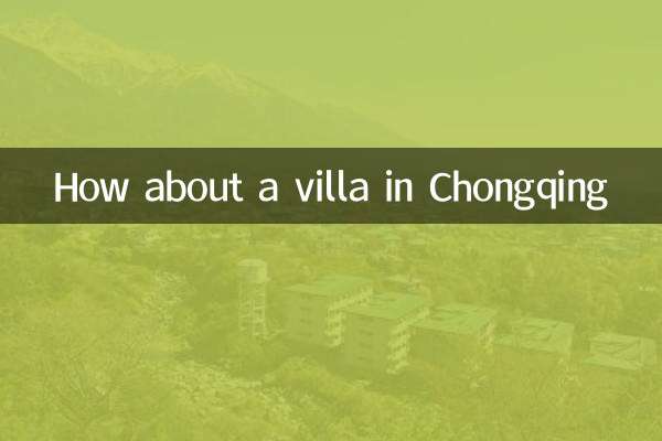 Che ne dici di una villa a Chongqing