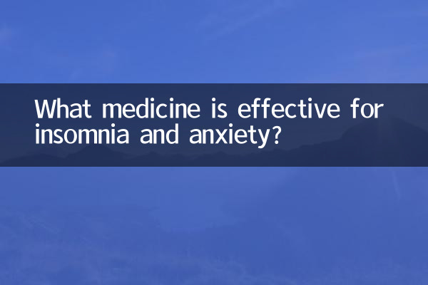¿Qué medicamento es eficaz para el insomnio y la ansiedad?