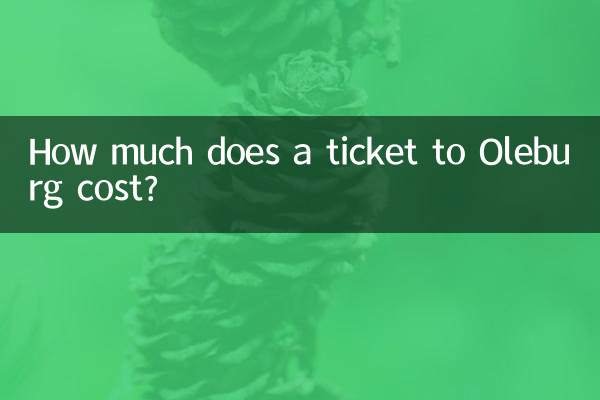 ओलेबर्ग के टिकट की कीमत कितनी है?