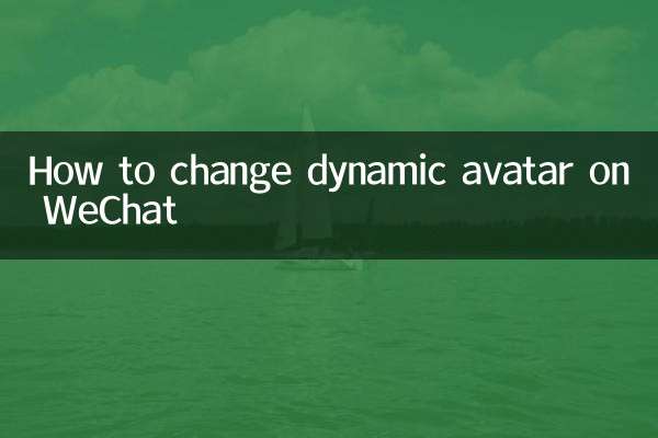 微信怎麼換動態頭像